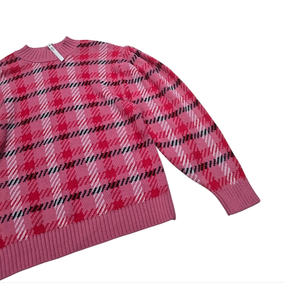 ASOS Chunky Sweater In Check/Plaid Pattern - Picture 3 of 8